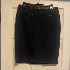 Liz Claiborne Navy Pencil Skirt